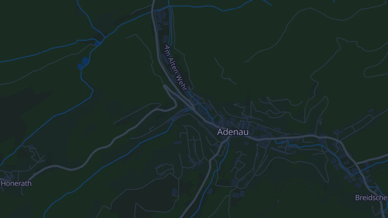 Karte von Adenau