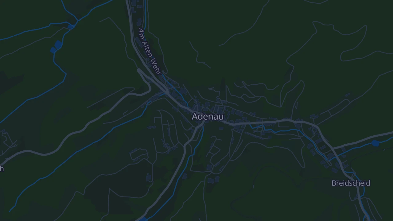 Karte von Adenau