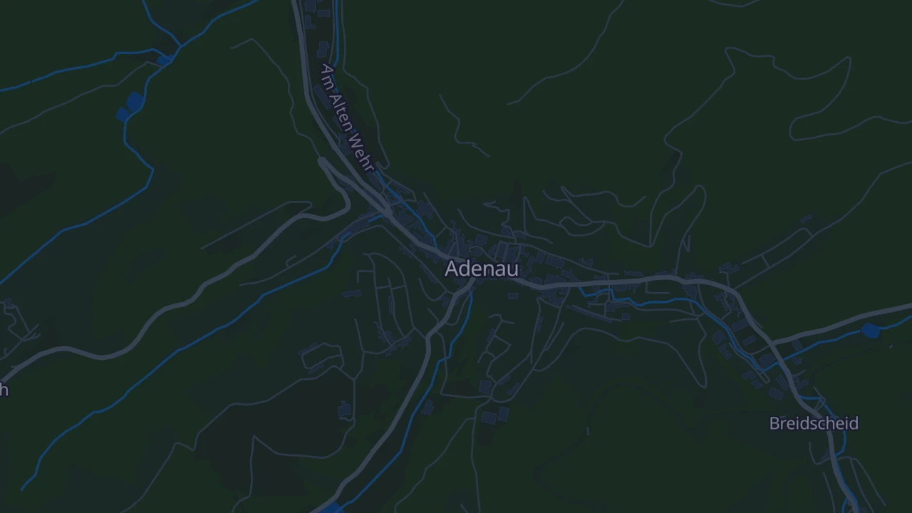 Karte von Adenau