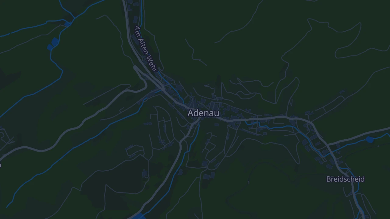 Karte von Adenau