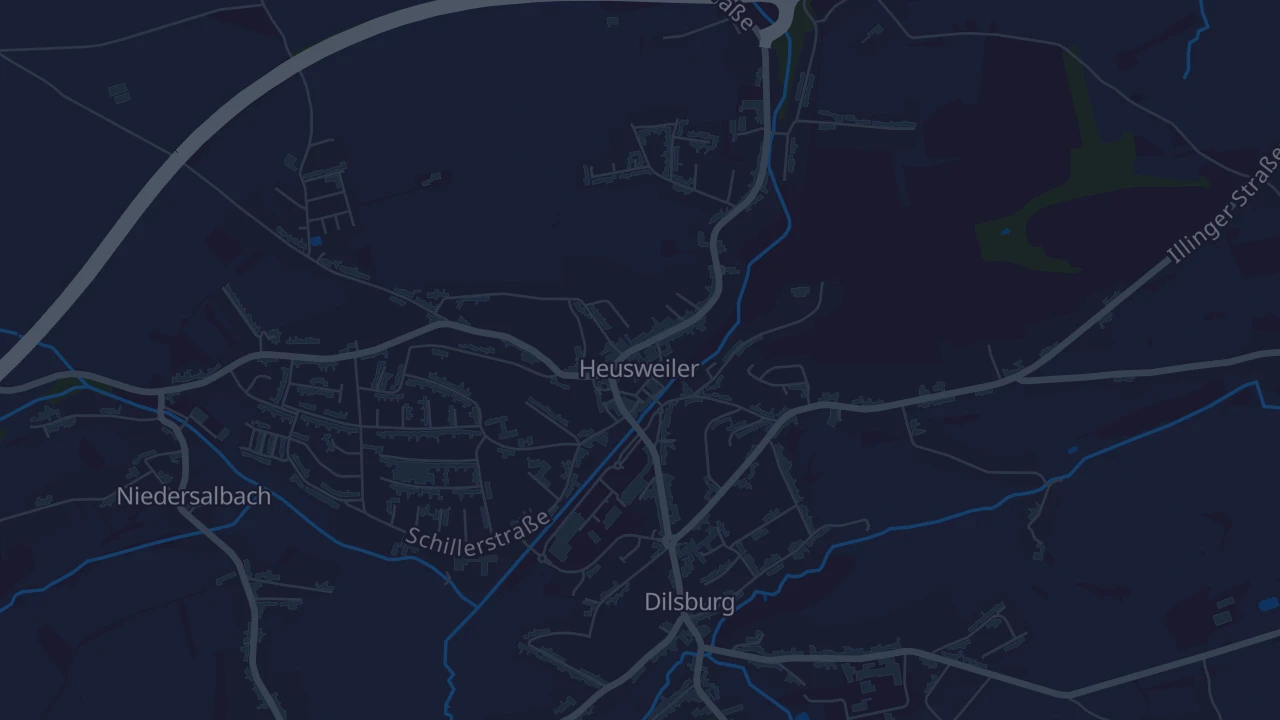 Karte von Heusweiler