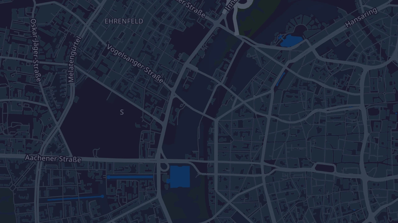 Karte von Köln