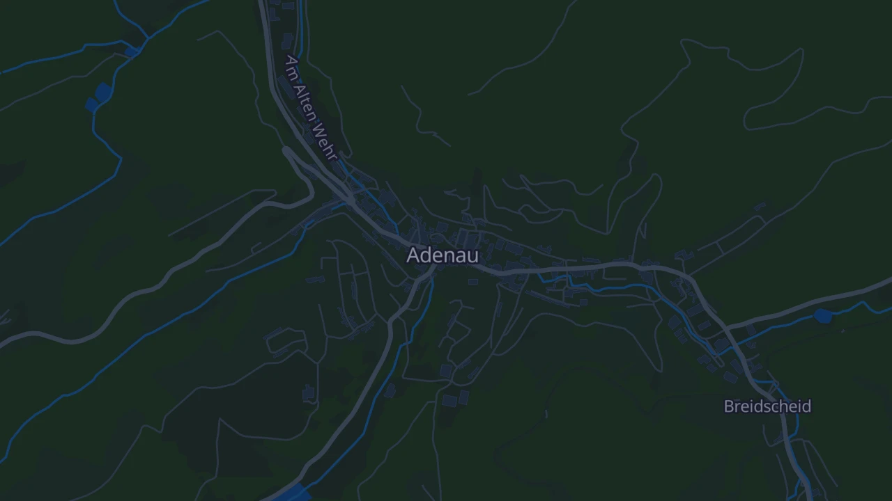 Karte von Adenau