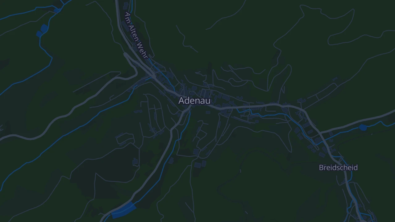 Karte von Adenau