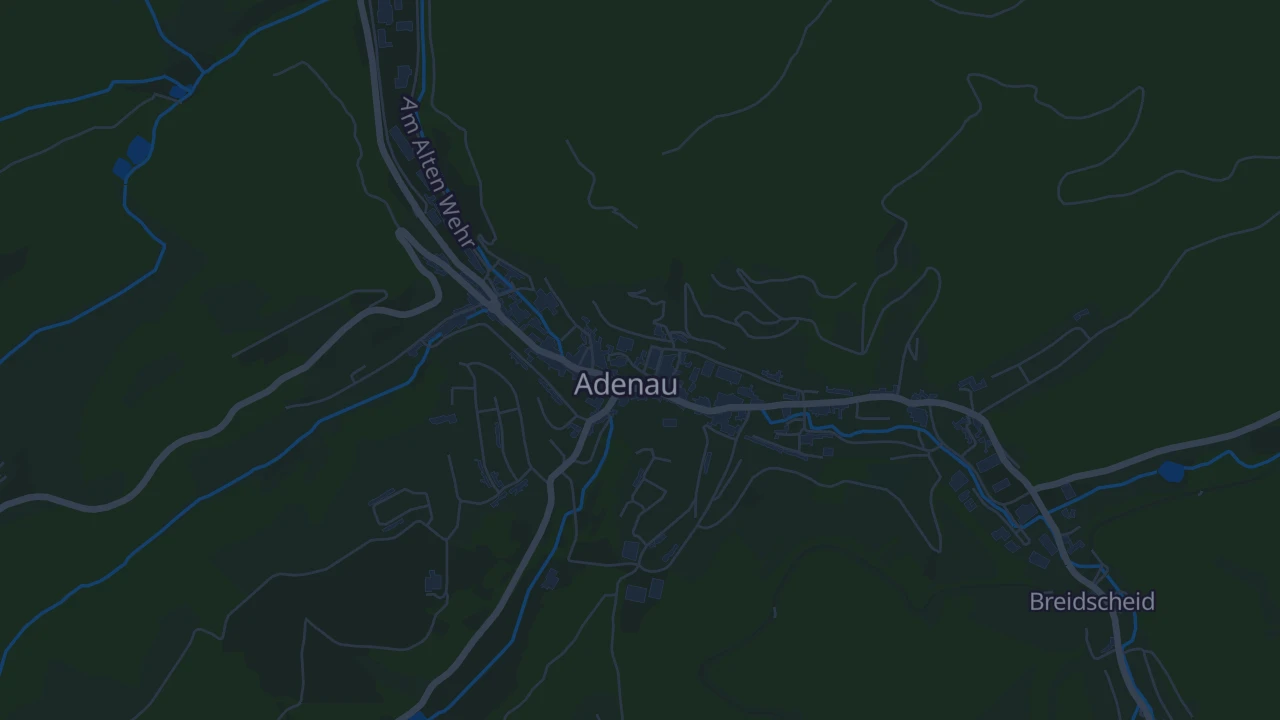 Karte von Adenau