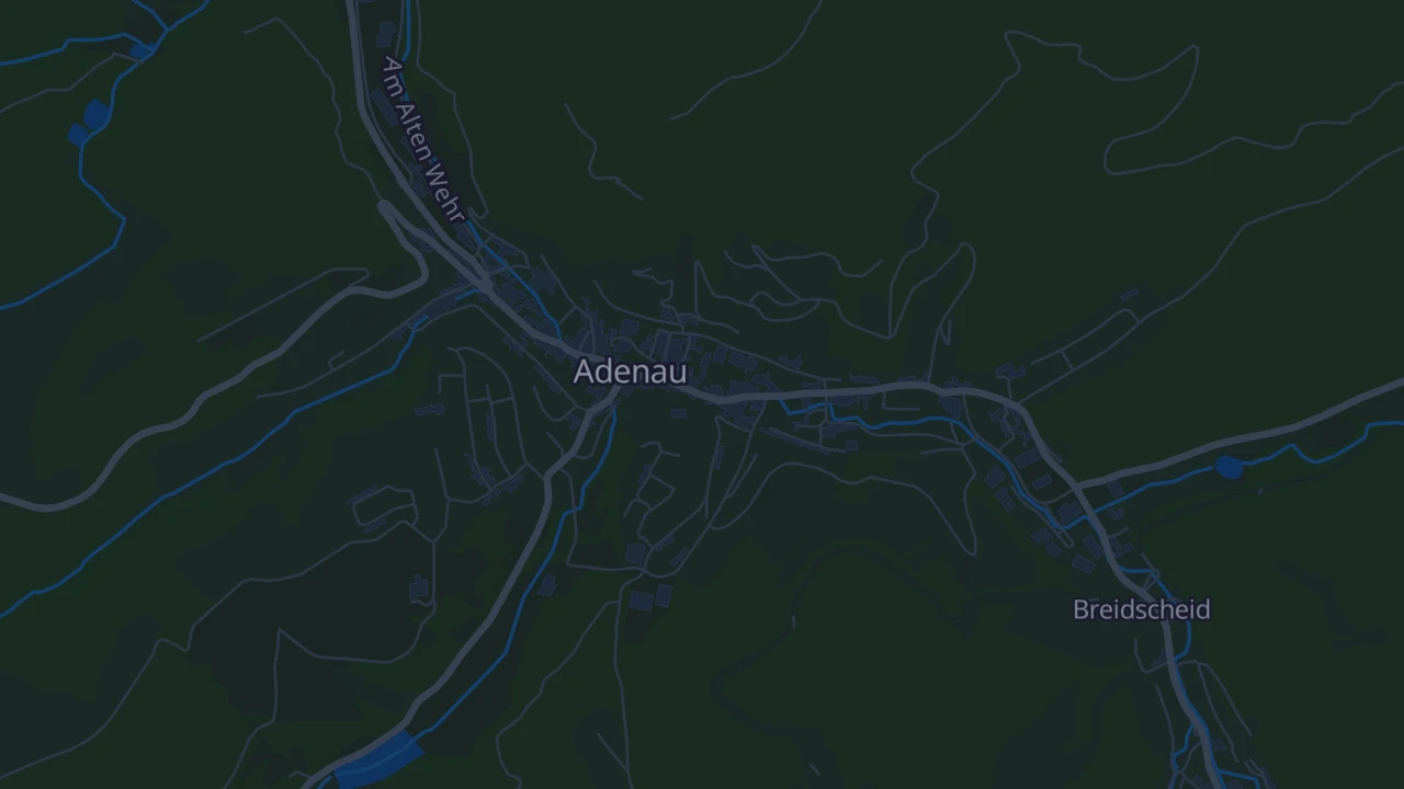 Karte von Adenau