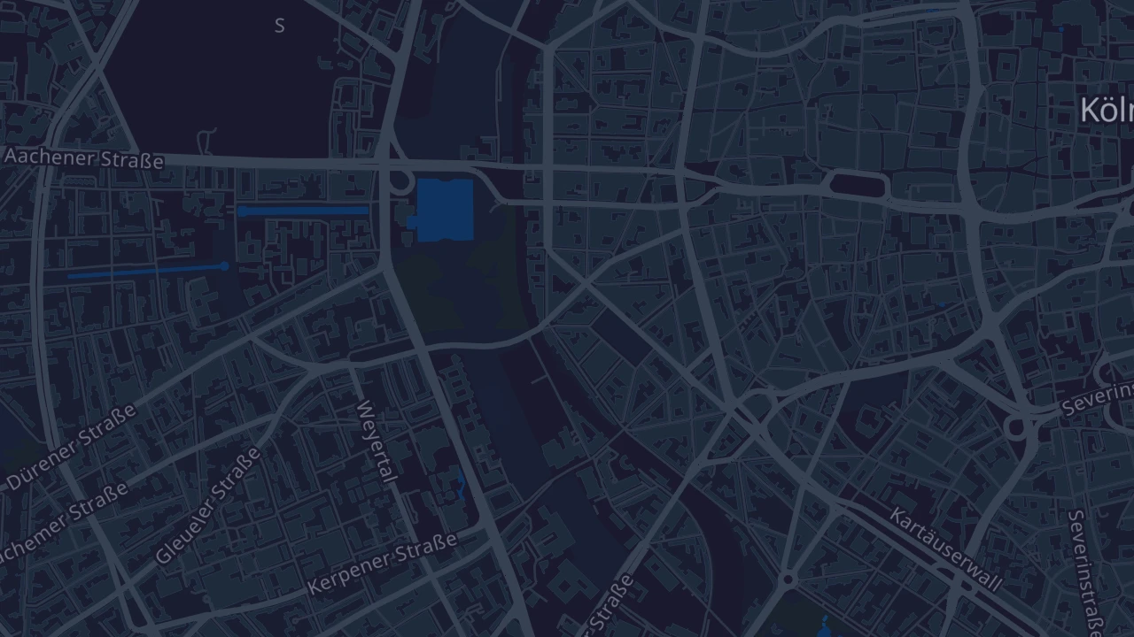 Karte von Köln