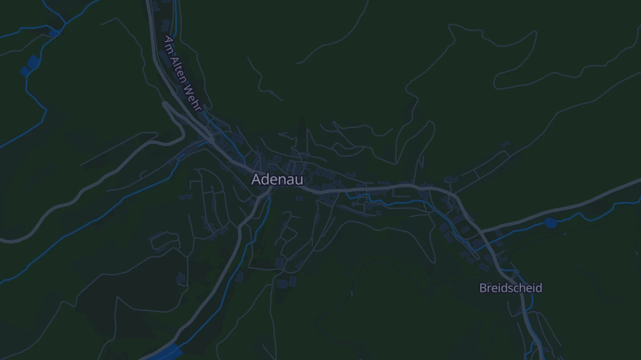 Karte von Adenau