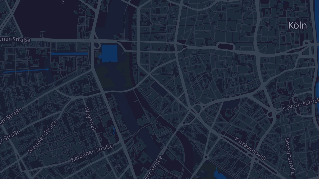 Karte von Köln