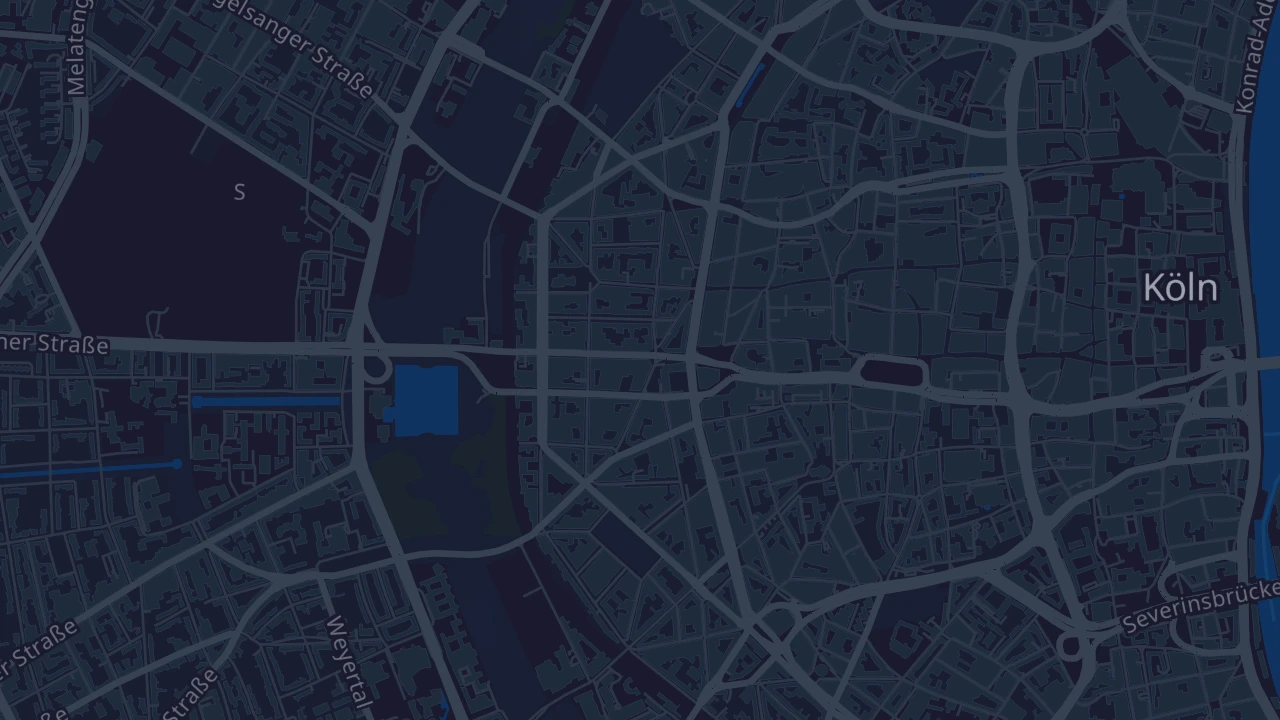 Karte von Köln