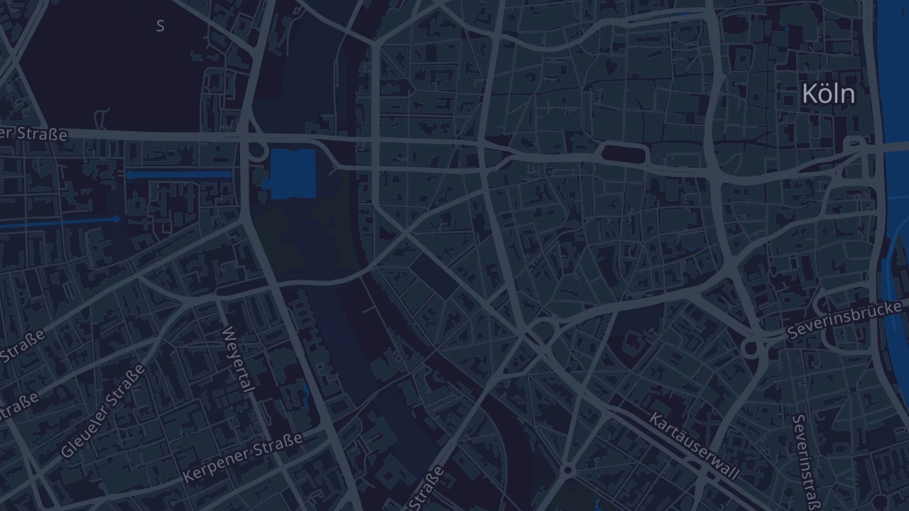Karte von Köln
