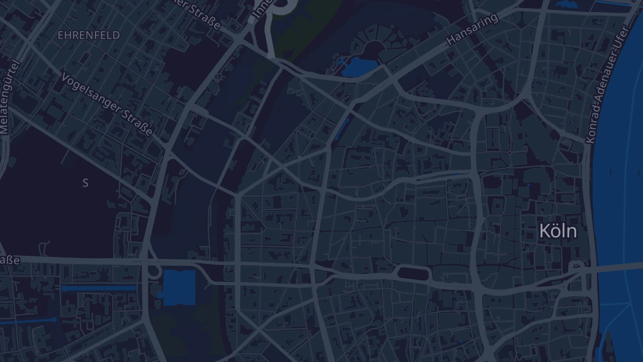 Karte von Köln