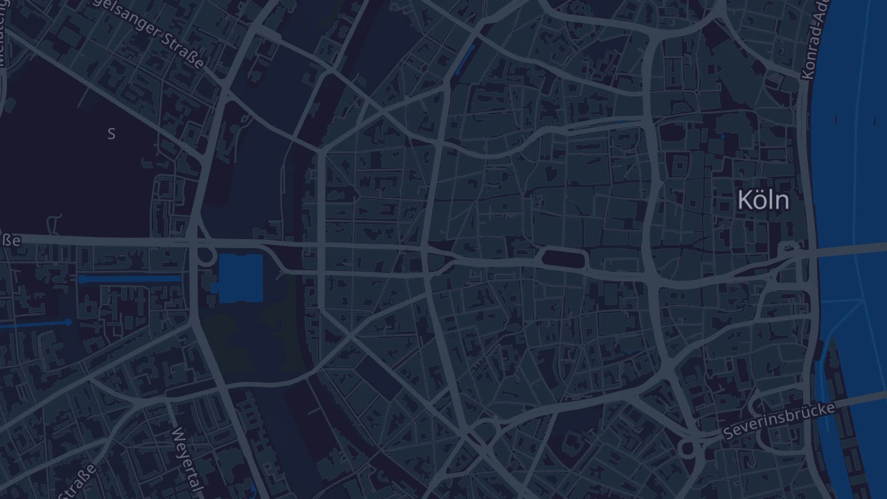 Karte von Köln
