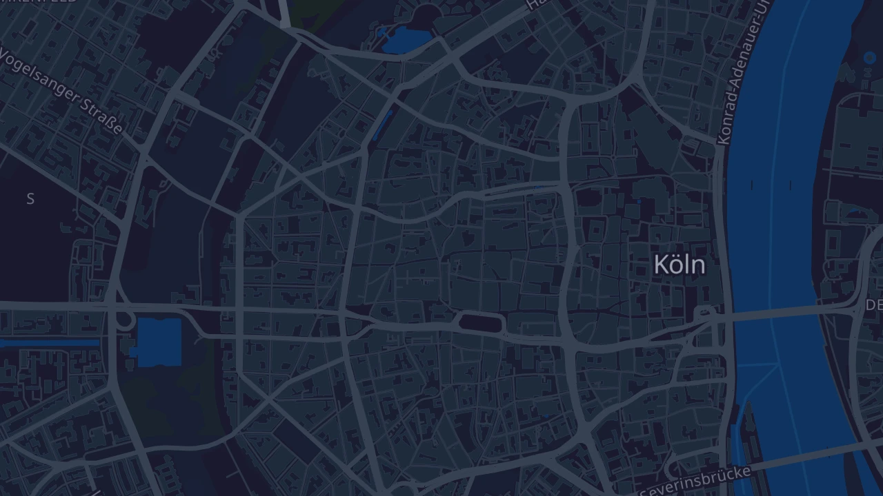 Karte von Köln