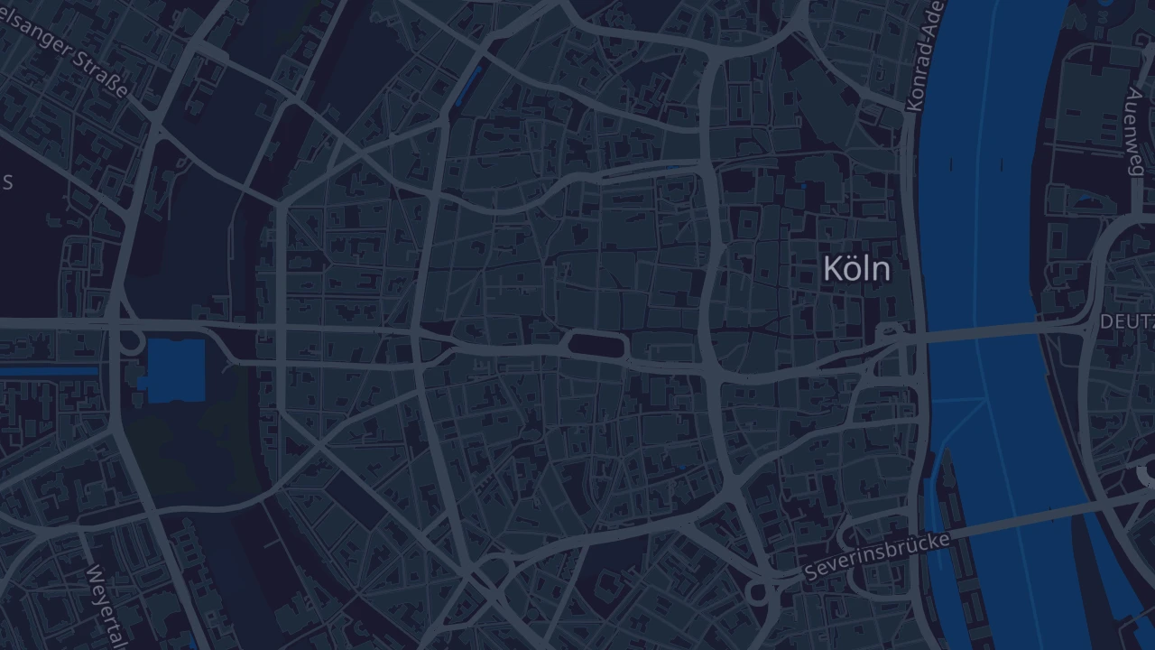 Karte von Köln