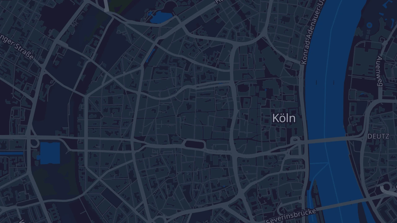 Karte von Köln