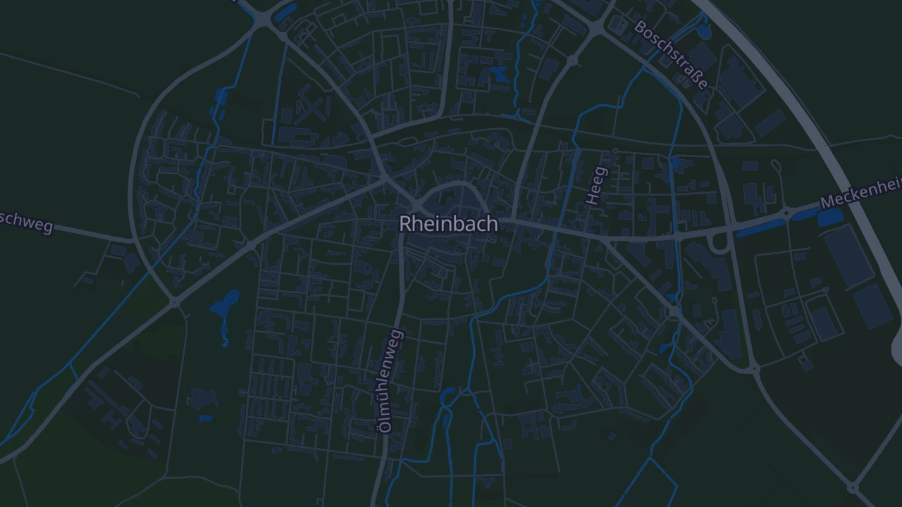 Karte von Rheinbach