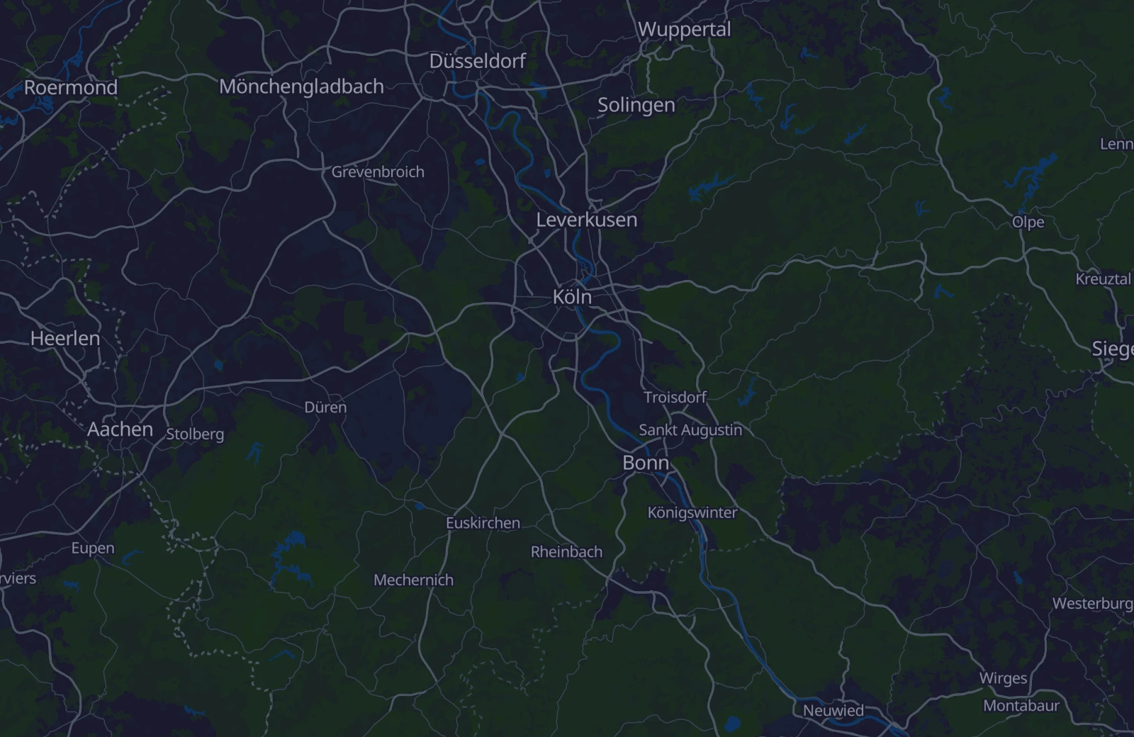 Karte: Umkreis von 28 km