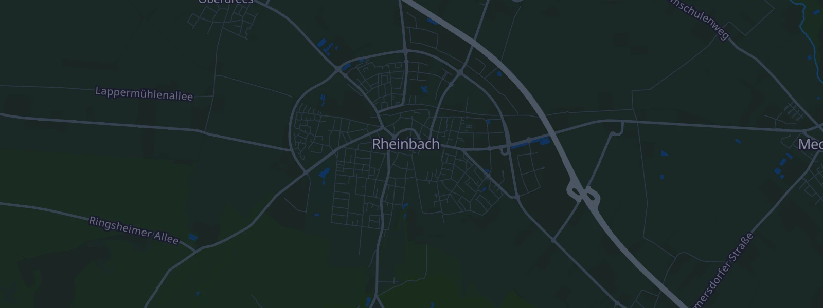 Karte von Rheinbach