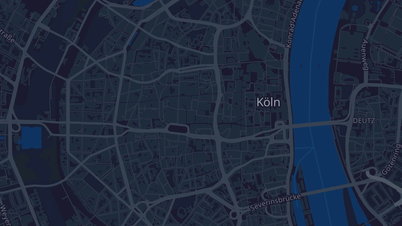 Karte von Köln