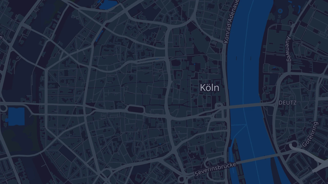 Karte von Köln