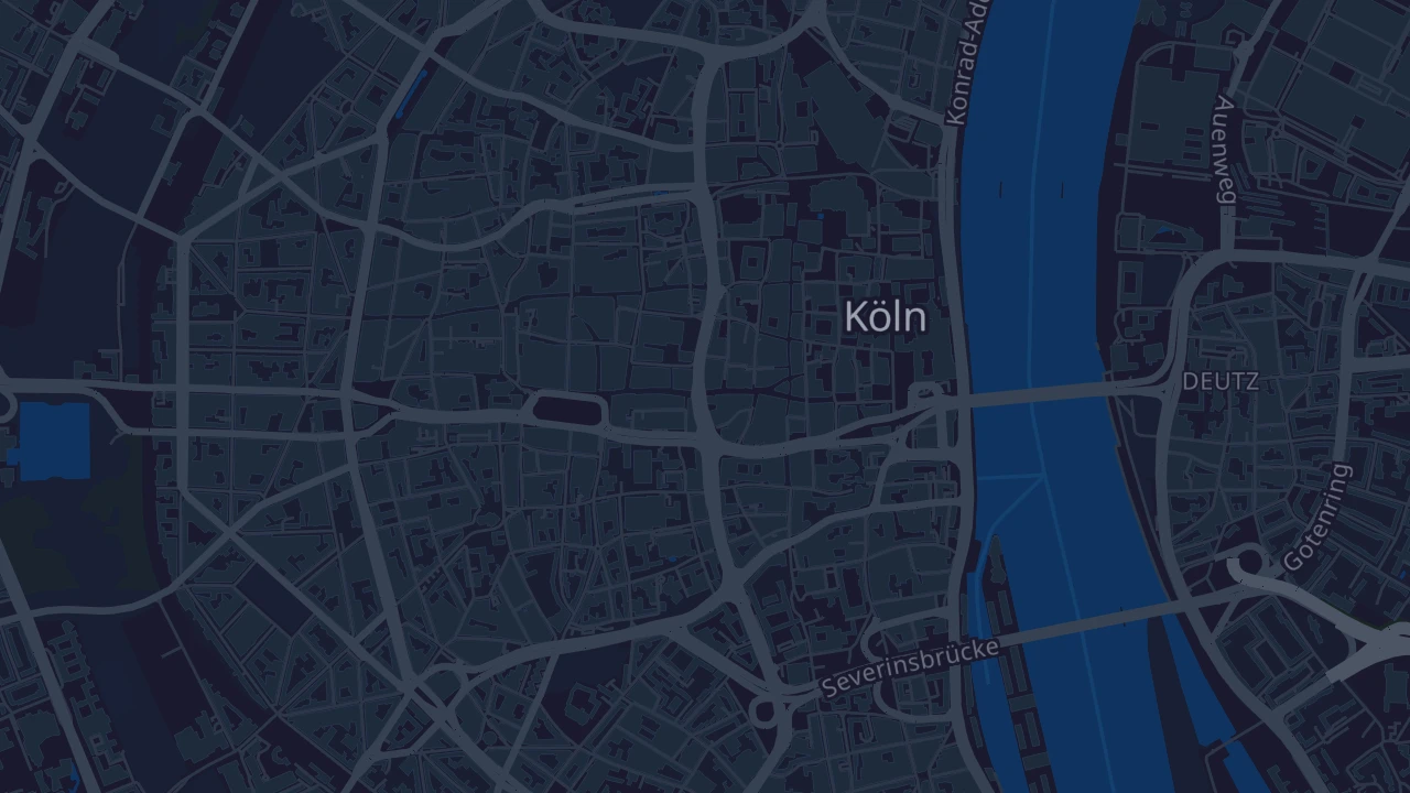 Karte von Köln