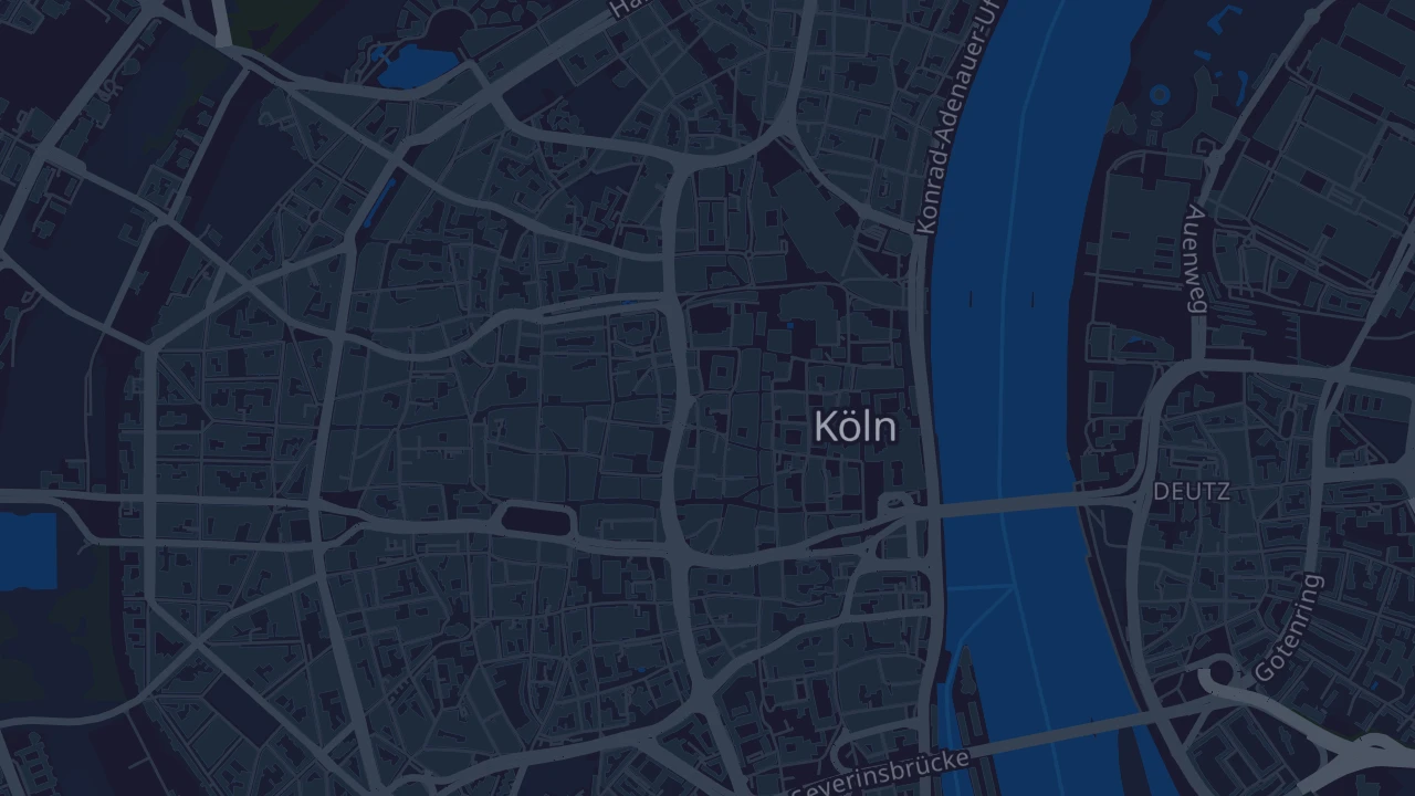 Karte von Köln
