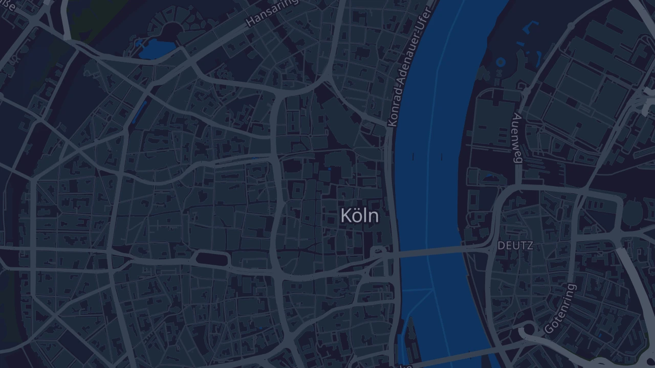 Karte von Köln