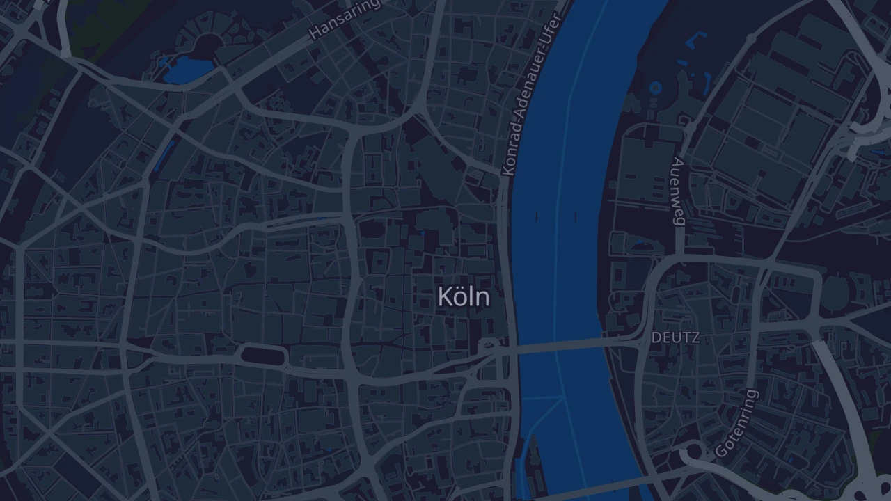 Karte von Köln