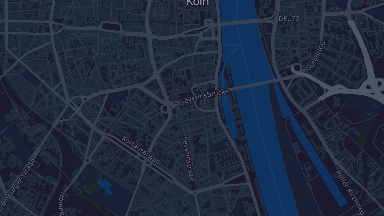 Karte von Köln