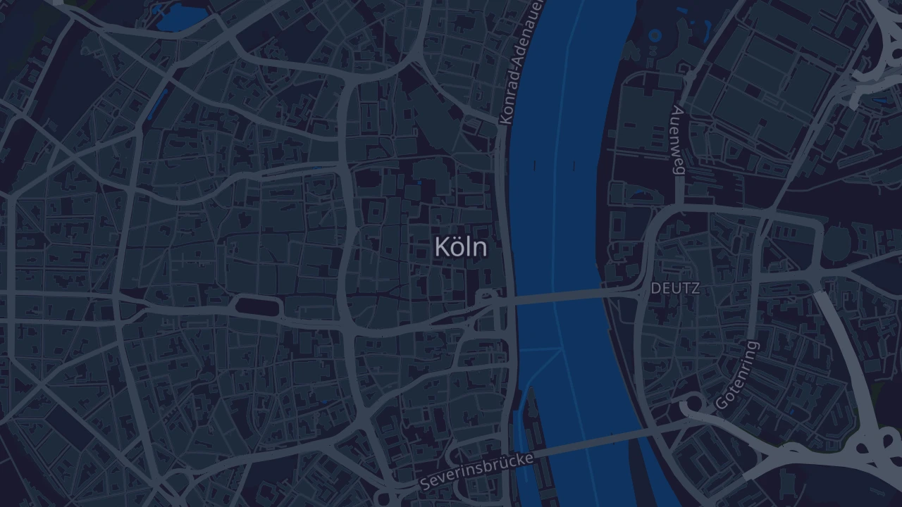 Karte von Köln
