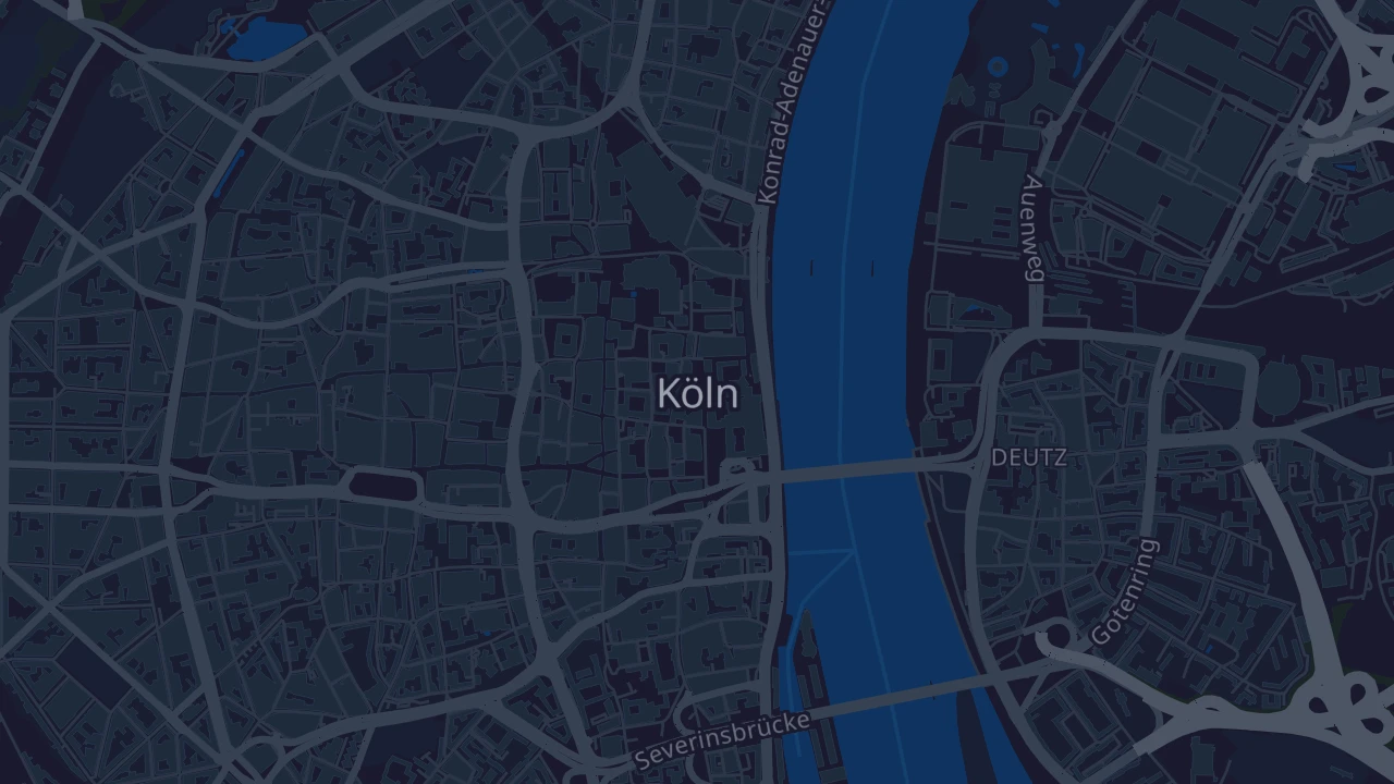 Karte von Köln
