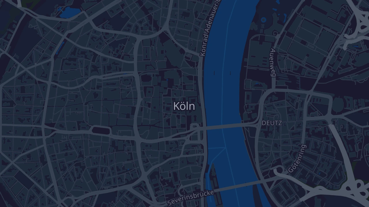 Karte von Köln