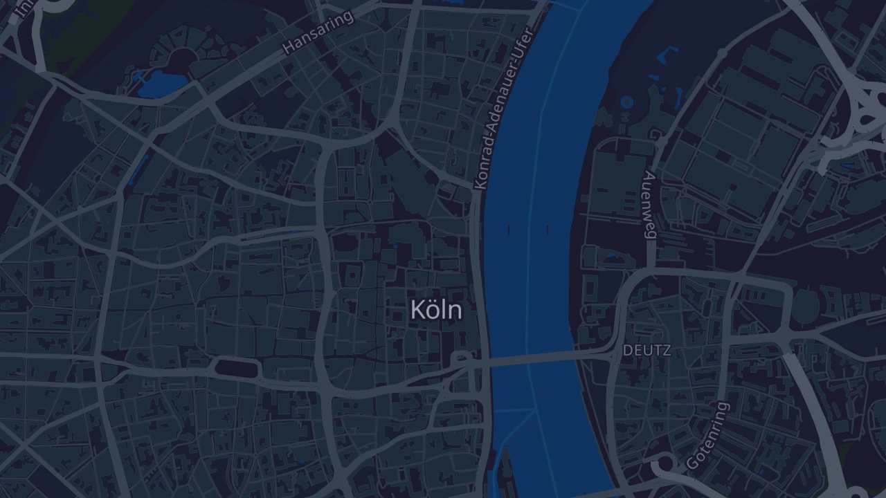 Karte von Köln