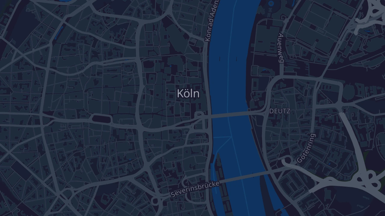 Karte von Köln