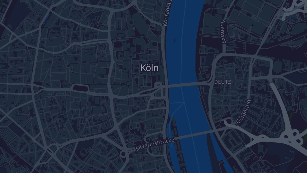 Karte von Köln