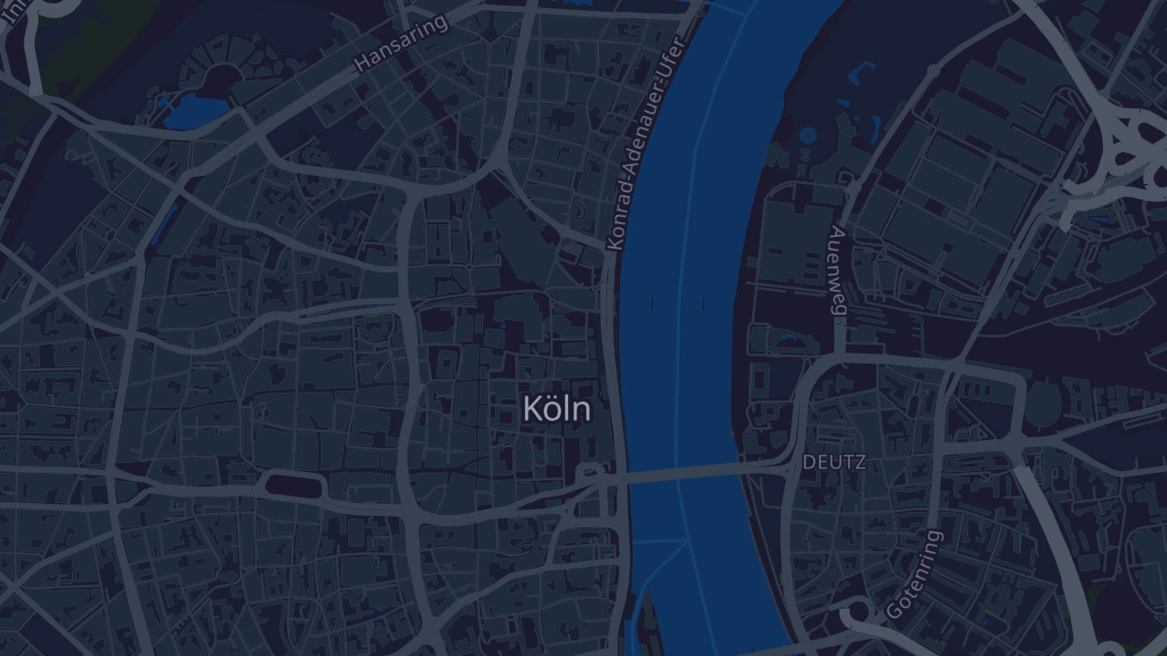 Karte von Köln
