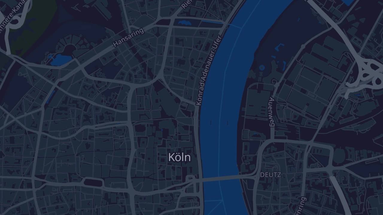 Karte von Köln