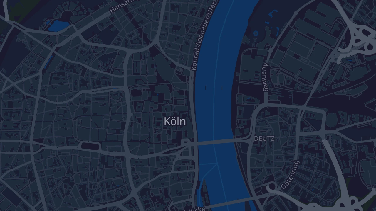 Karte von Köln