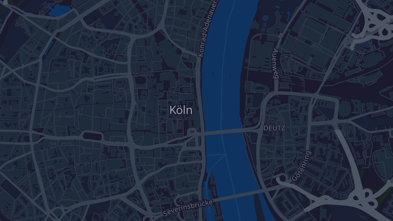 Karte von Köln
