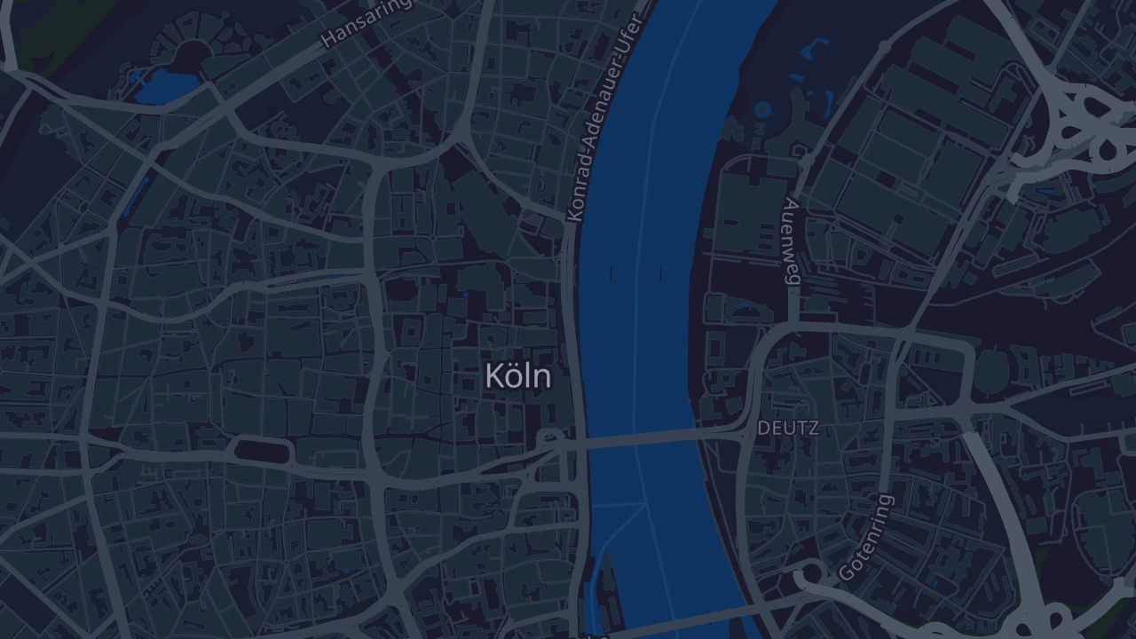 Karte von Köln