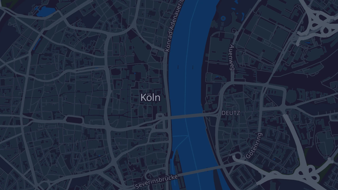 Karte von Köln