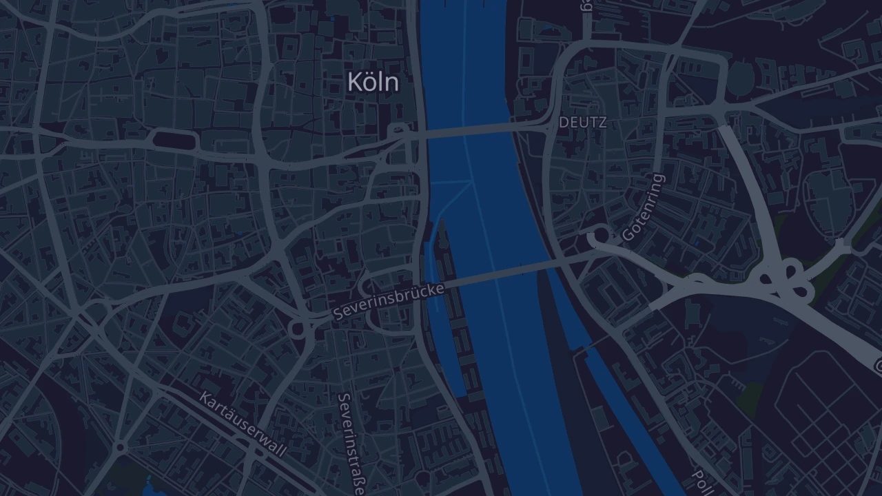 Karte von Köln