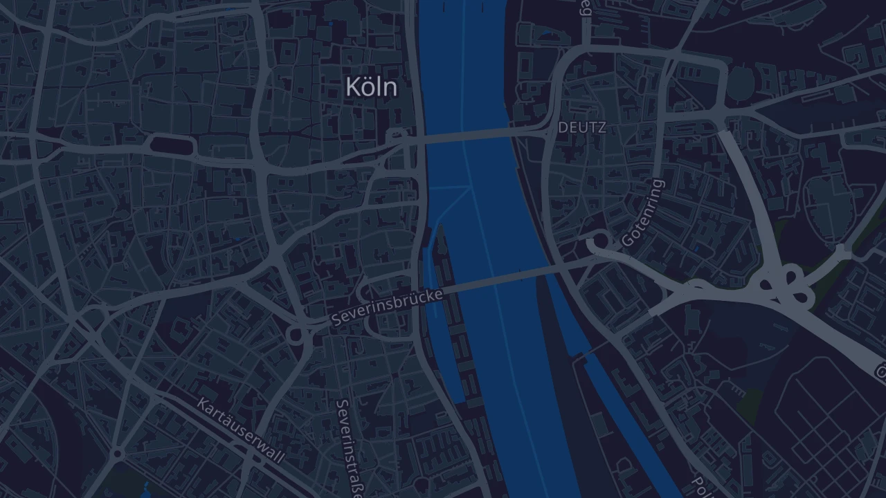 Karte von Köln