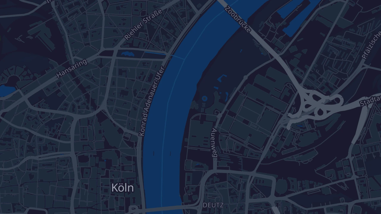 Karte von Köln