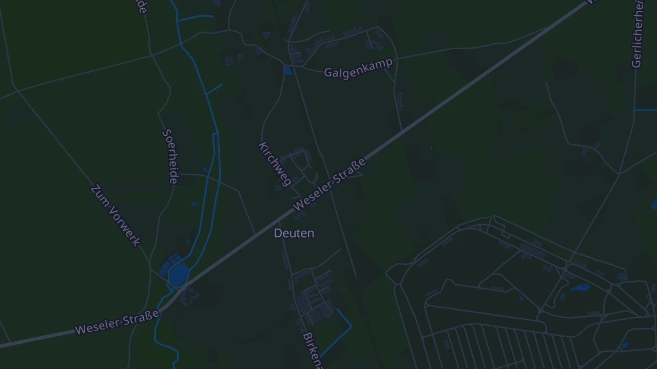 Karte von Dorsten