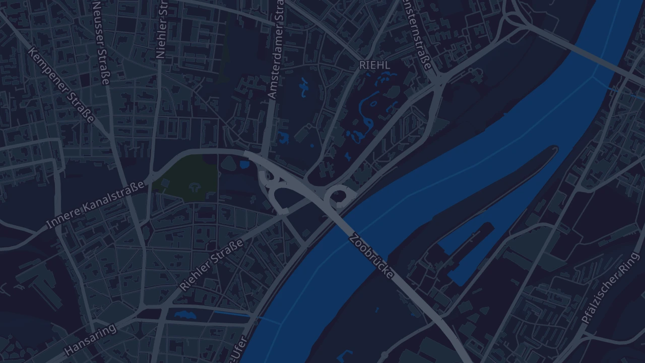 Karte von Köln