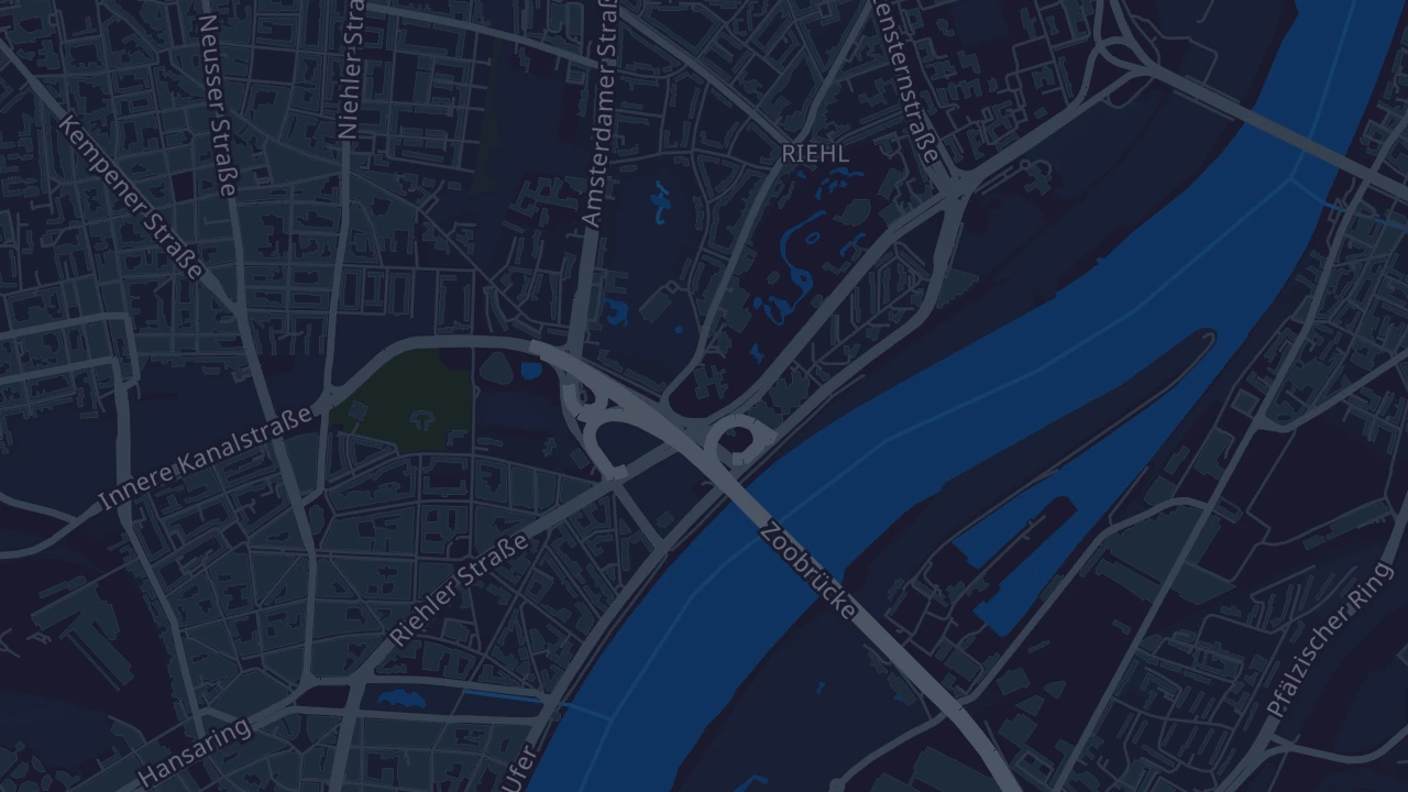 Karte von Köln