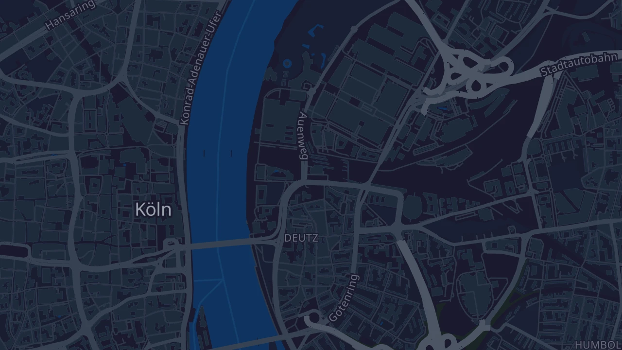 Karte von Köln