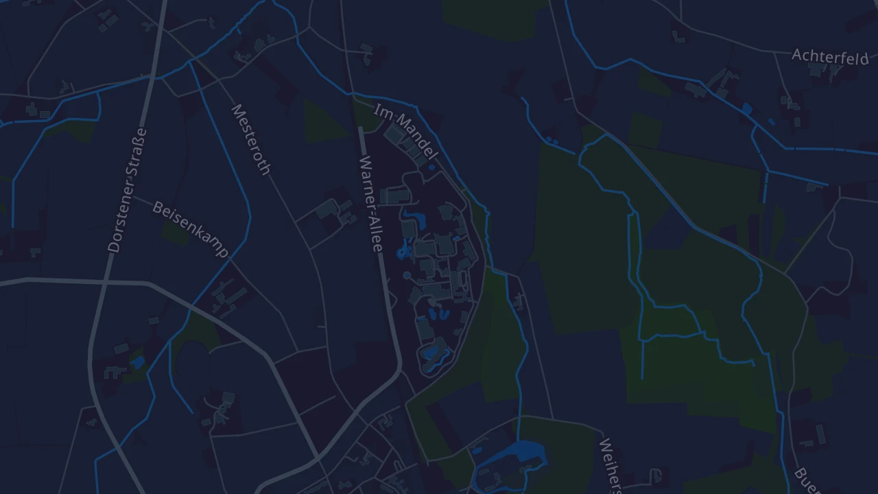 Karte von Bottrop